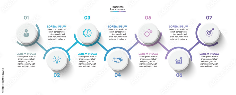 Business data visualization. timeline infographic icons designed for abstract background template milestone element modern diagram process technology digital marketing data presentation chart Vector Business data visualization. timeline infographic icons designed for abstract background template milestone element modern diagram process technology digital marketing data presentation chart Vector