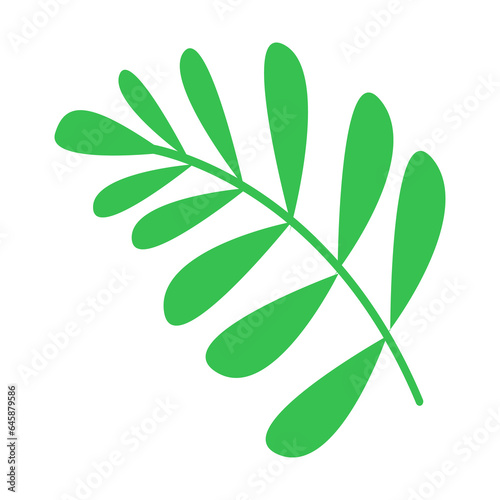 Green thecnology element isometric icon.