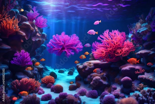 tropical coral reef