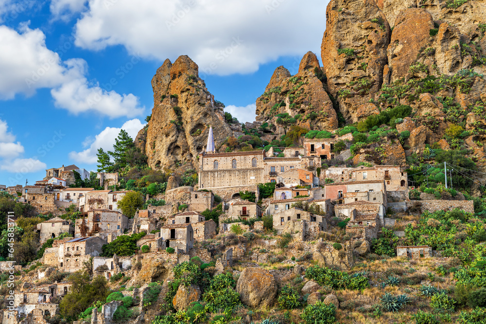 Pentedattilo, Italy Abandoned Village in Calabria