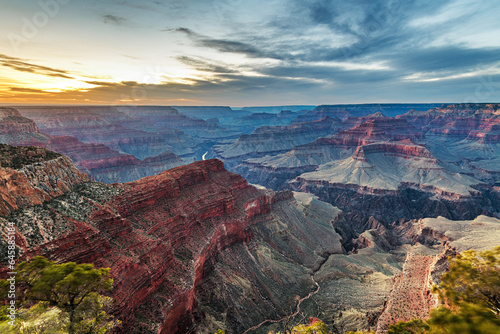 Grand Canyon, Arizona, USA at Dusk © SeanPavonePhoto