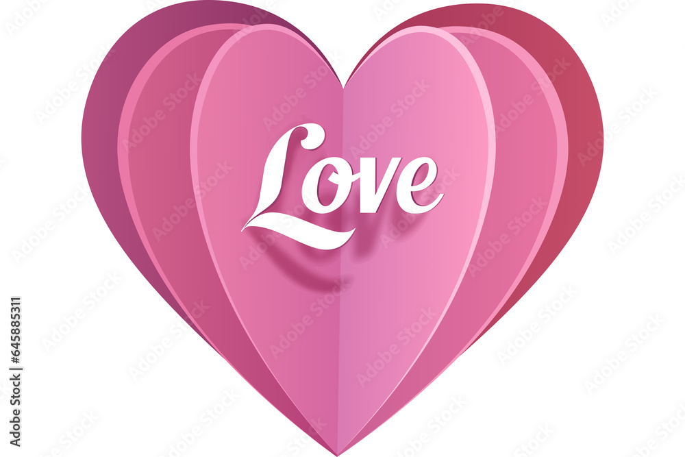 Digital png illustration of love text on pink hearts on transparent background Digital png illustration of love text on pink hearts on transparent background