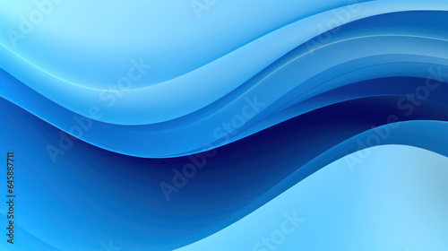 abstract liquid wave blue background