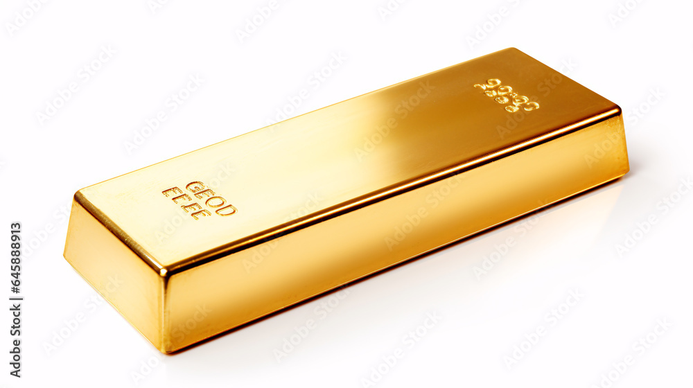 100% pure gold bars, biscuit isolated on white background - currency concept 100% pure gold bars, biscuit isolated on white background - currency concept