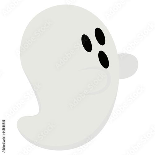 Halloween ghost vector illustration
