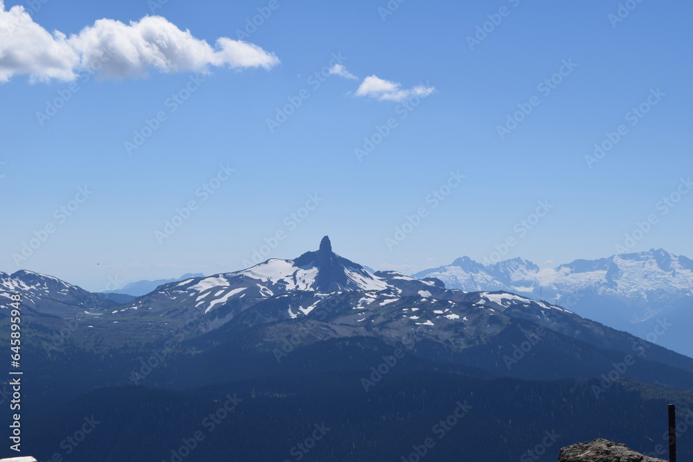 mount hood in the mountains