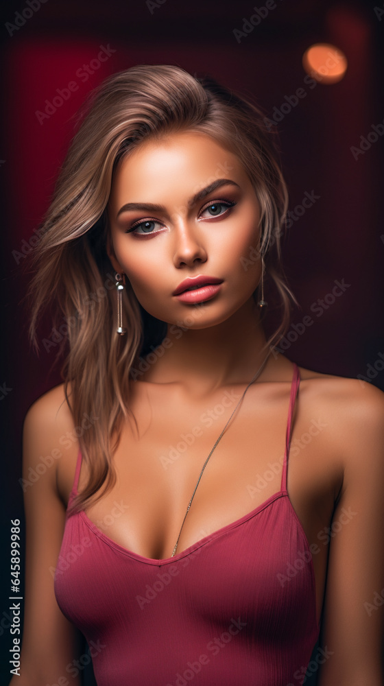 Fashion Portrait. Beautiful Woman Fashion Portrait. Beautiful Woman