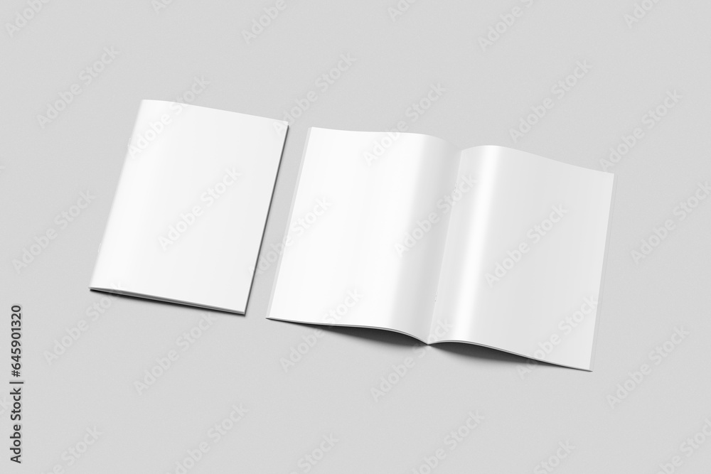 Blank A4 Brochure Mockups Blank A4 Brochure Mockups