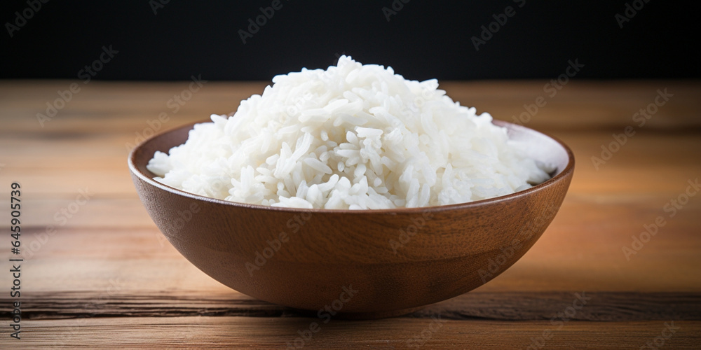 Rice meal grain white healthy bowl food dish cooked wooden diet Rice meal grain white healthy bowl food dish cooked wooden diet