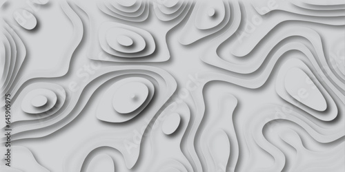 Topographic map. Geographic mountain relief. Abstract lines background paper texture Imitation of a geographical map shades .Topographic contour lines vector map seamless pattern vector illustration.
