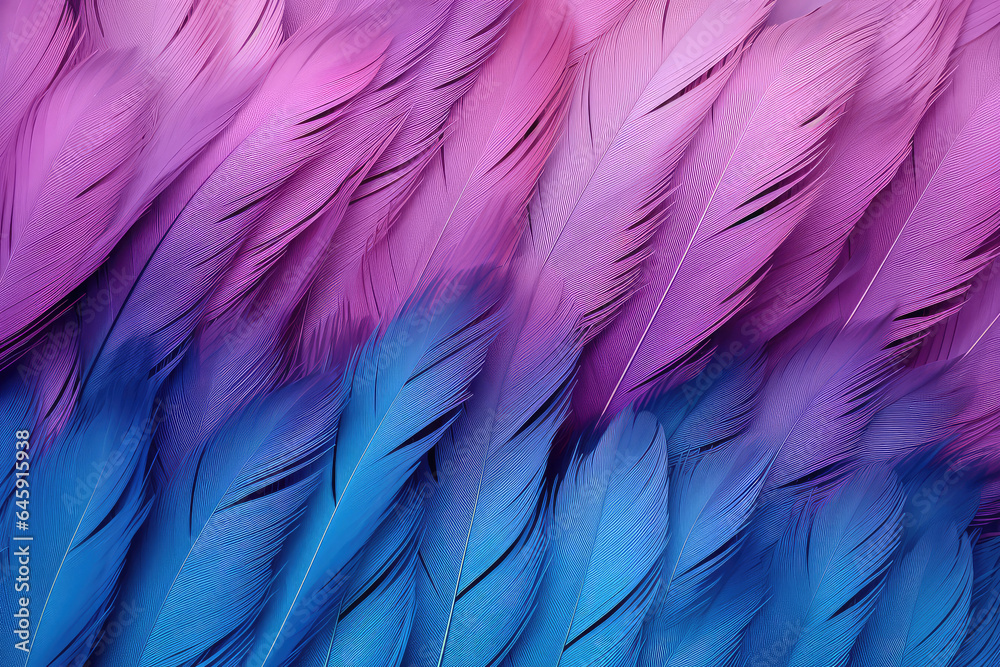 Obraz premium Ethereal Feathers: Abstract Pattern Texture Background, a Delicate Tapestry of Nature's Soft Elegance