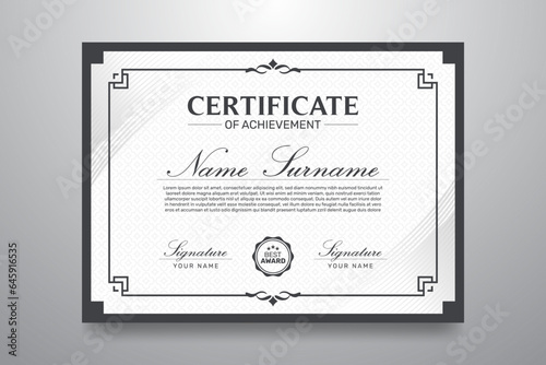 Modern Certificate Template Design - Creative Certificate Designs