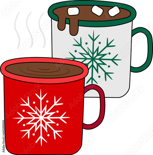 Cup Hot Chocolate and Coffee Icon