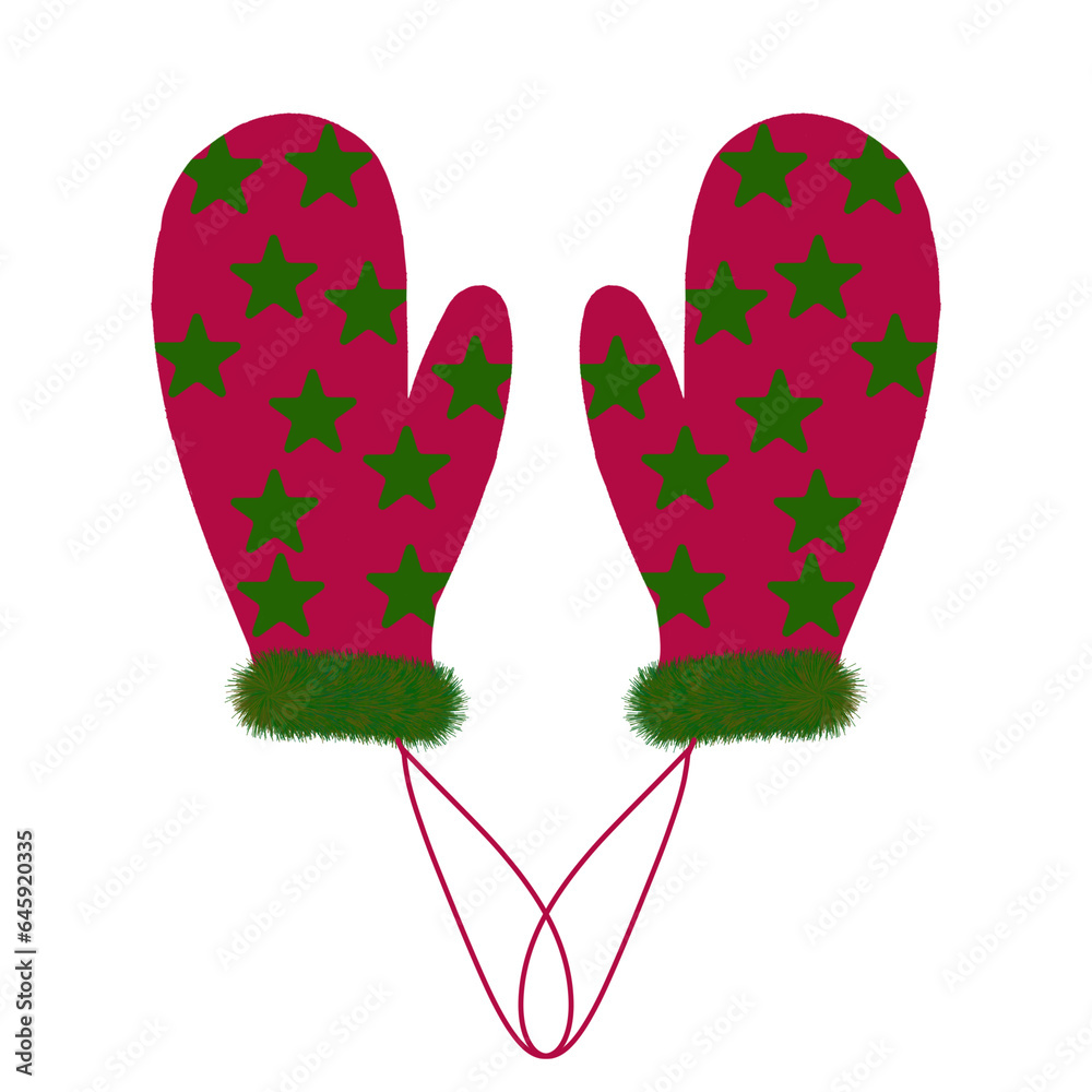 mittens illustration mittens illustration