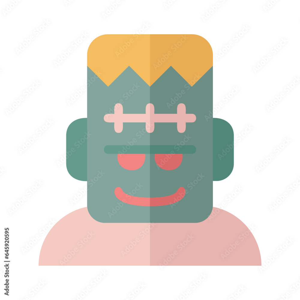 frankenstein head flat icon
frankenstein head flat icon