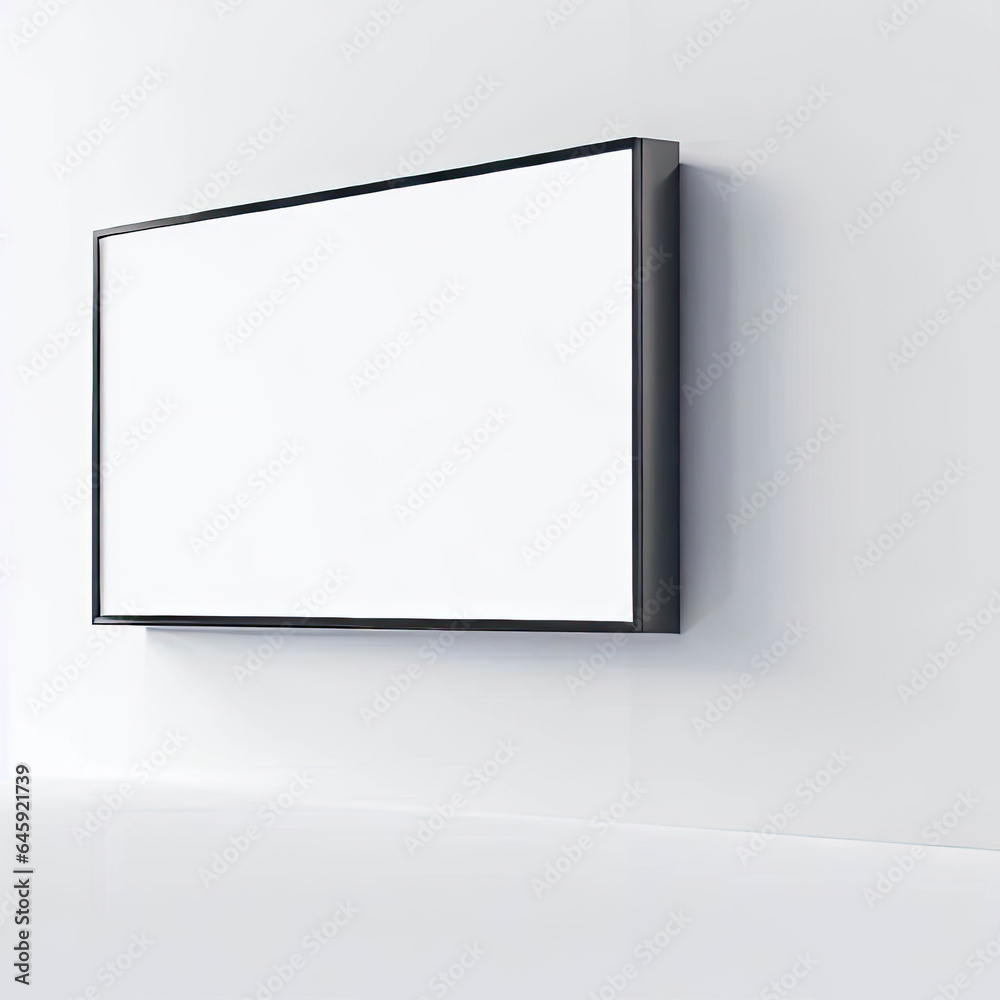 3d Ai Generated Mockup of Blank Board 3d Ai Generated Mockup of Blank Board