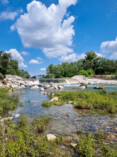 river in the mountains