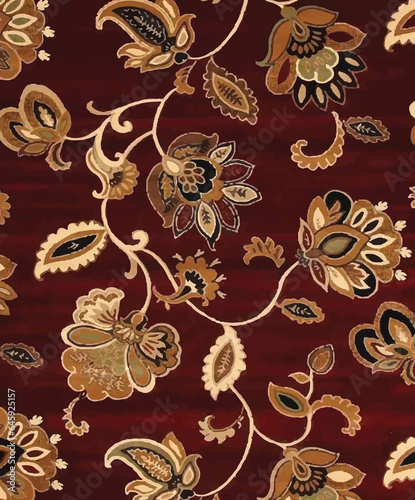 Abstract,Ikat,batik print,madhubani,kalamkari,block-print,Geometric,Ajrakh Pattern and Background digital printing textile