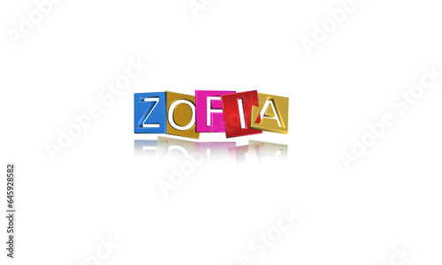 Polskie imiona - żeńskie, Zofia