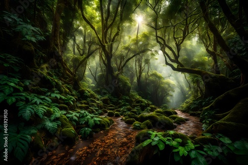 Rain forest at Doi intanon Chiang Mai  © Nature Lover