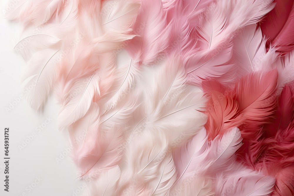 colourful feathers background 