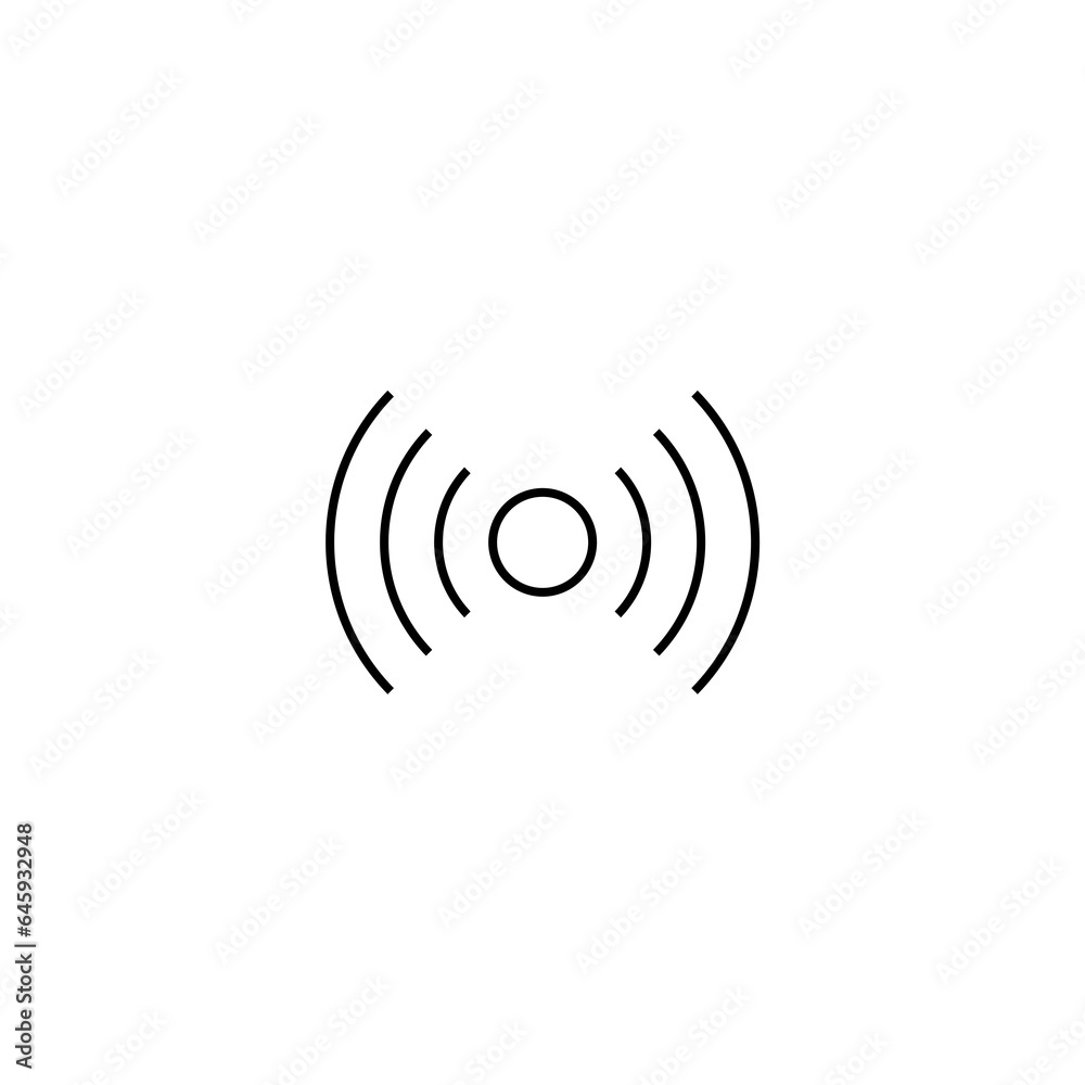 Sensor icon illustration isolated on white background Sensor icon illustration isolated on white background