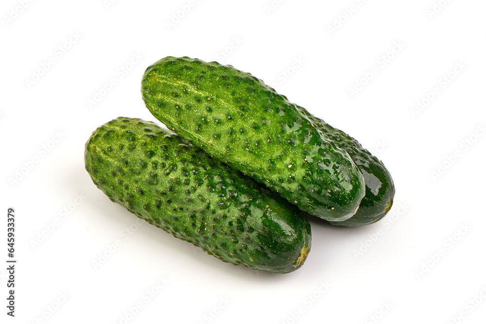 Cucumber, isolated on white background. High resolution image. Cucumber, isolated on white background. High resolution image.