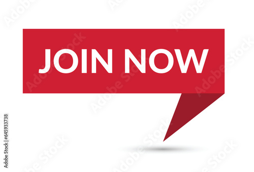 Join now white background.The concept of the social network.Vector illustration.