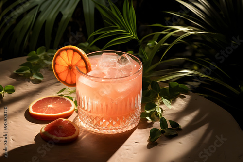 Refreshing Paloma Cocktail