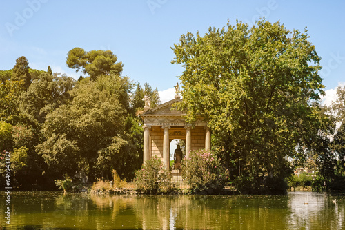 Temple of Aesculapius in Villa Borghese, Rome