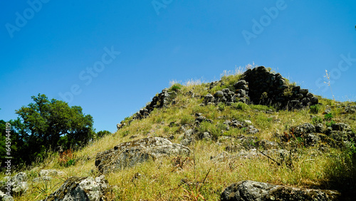 Complesso Nuragico e Nuraghe di Noddule, Su Linnammene. Provincia di Nuoro, Sardegna. Italy