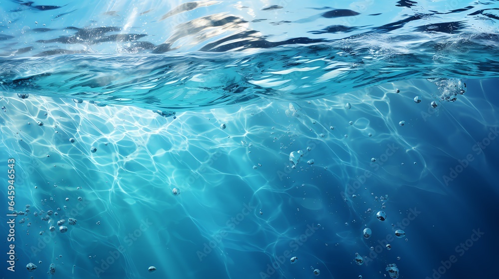 Water splash in the pool Generate AI Water splash in the pool Generate AI