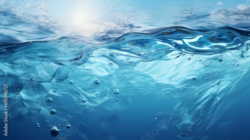 Water splash in the pool Generate AI