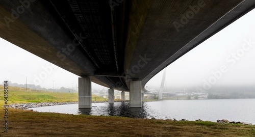 Most e 18 podczas mgły © DarekPiosik