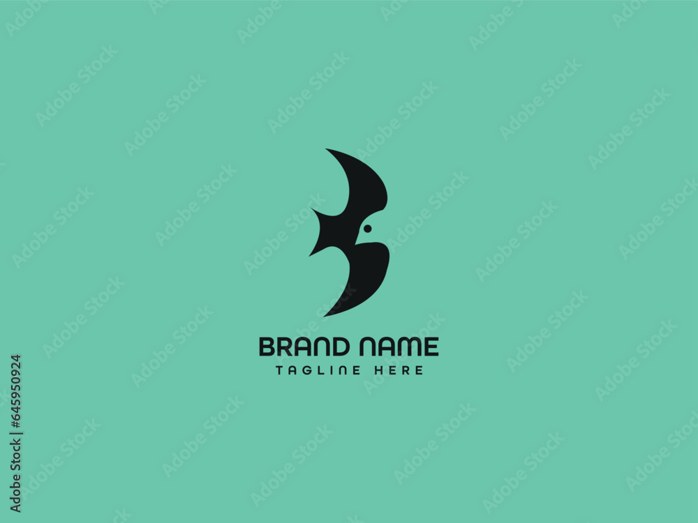 Obraz premium bird logo design