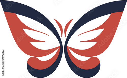 Admiral Butterfly Flat Icon