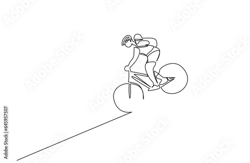 man human nature cycling activity life lifestyle line art design