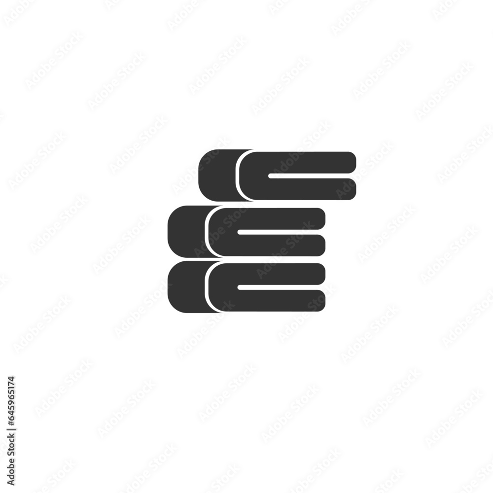 Stack soft blanket icon. Simple illustration of stack soft blanket vector icon for web design isolated on white background Stack soft blanket icon. Simple illustration of stack soft blanket vector icon for web design isolated on white background