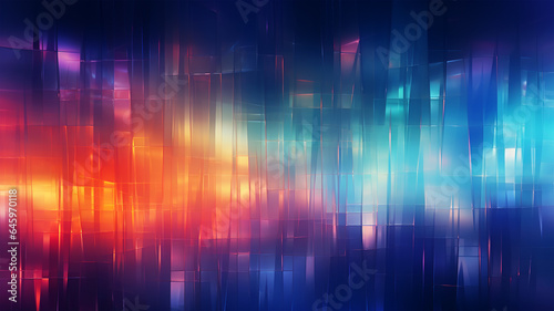 Image of rainbow texture wallpaper background, for banners and posters, design interior