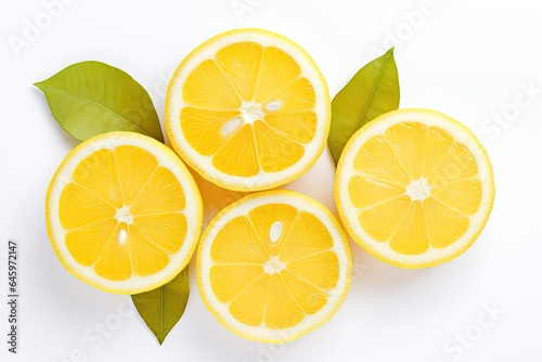 Nature refreshment. Juicy delight of citrus slices on white background isolated. Taste of sunshine
