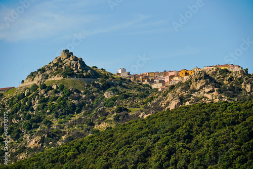 Panorama di Orune con le montagne del Supramonte.  Provincia di Nuoro, Sardegna. Italy photo