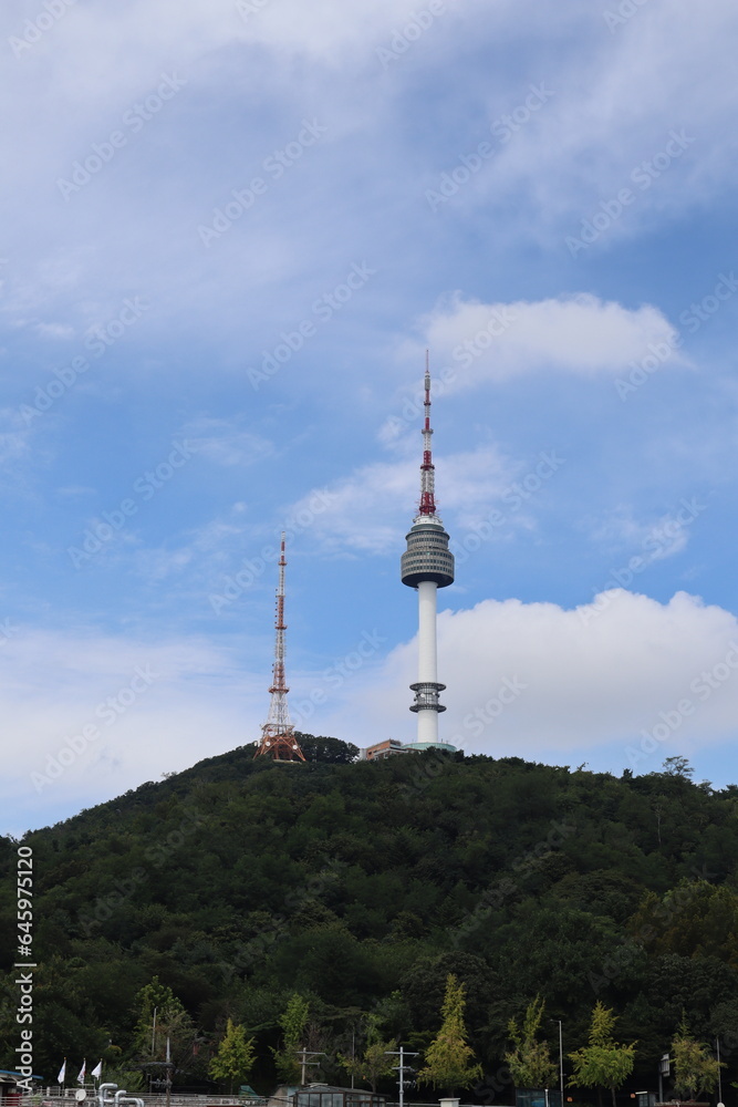 View of Namsan Tower in Seoul