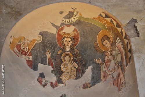Affreschi Battistero di Treviso