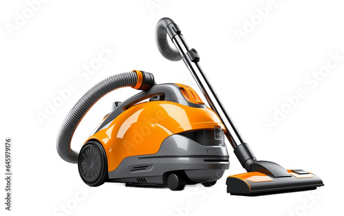 Revolutionize Your Home with the Ultimate Vacuum Cleaner. Isolated on a Transparent Background. Generative Ai