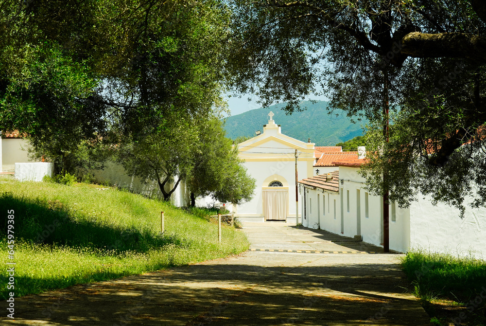 Santuario di N.S dell' Annunziata (S' Annossata) Bitti, Provincia di Nuoro, Sardegna. Italy