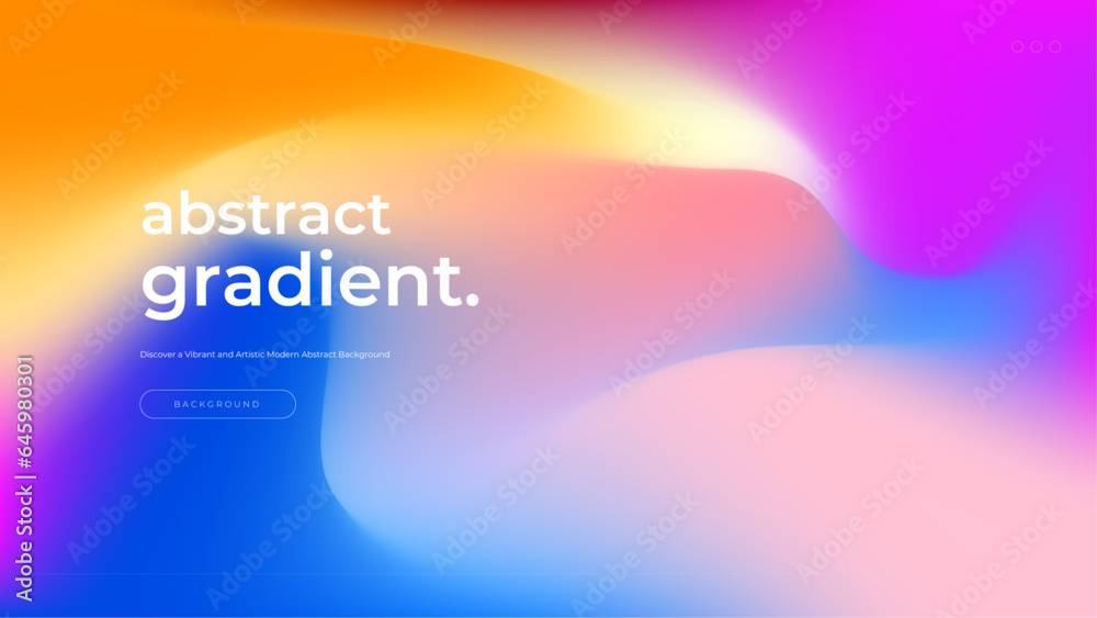Colorful gradient background abstract vibrant Colorful gradient background abstract vibrant