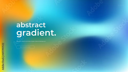 Gradient colorful abstract background vector