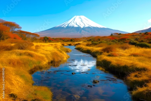 富士山と青空 © kaguyahime