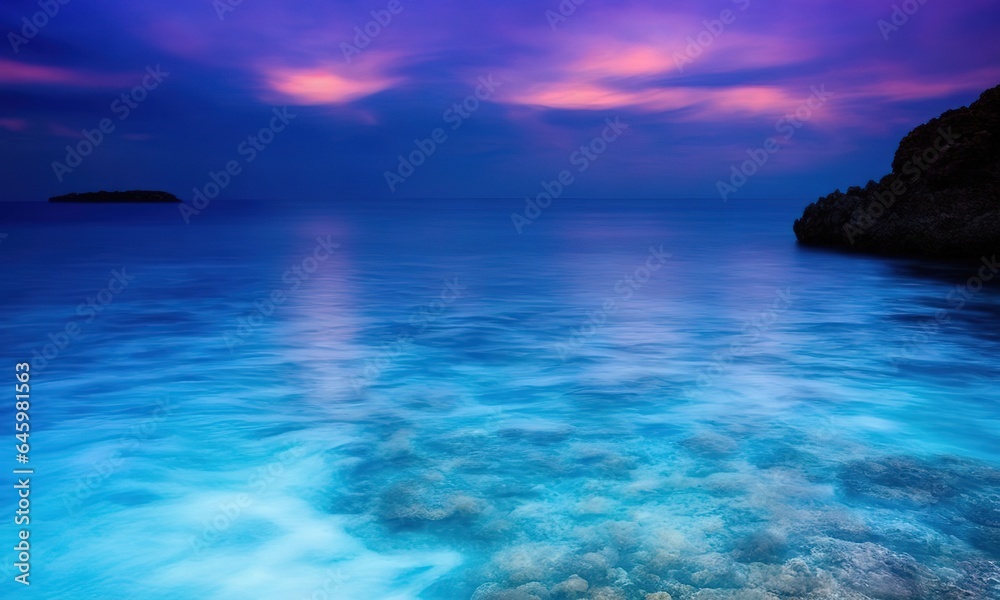 Naklejka premium sea and sky