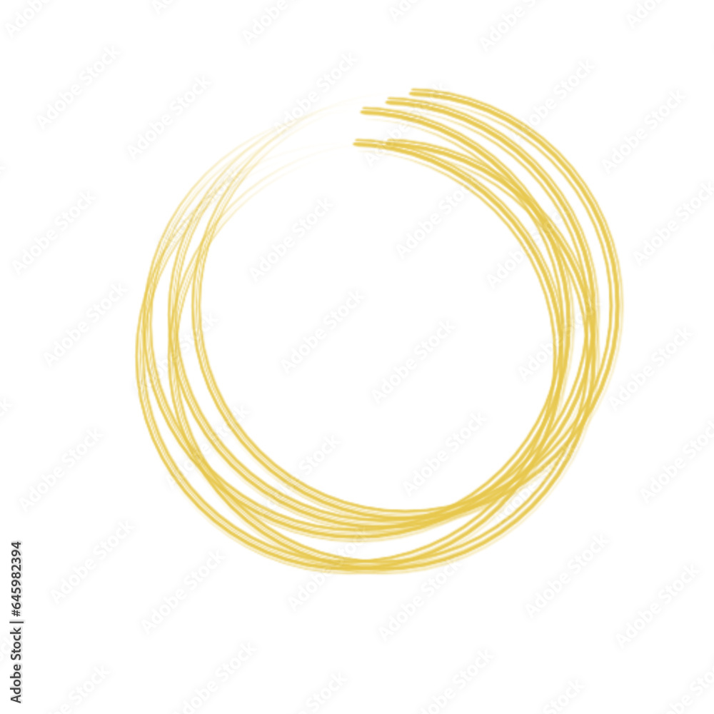 Gold round frame. Geometric line circle design elements. Vector illustration. Gold round frame. Geometric line circle design elements. Vector illustration.